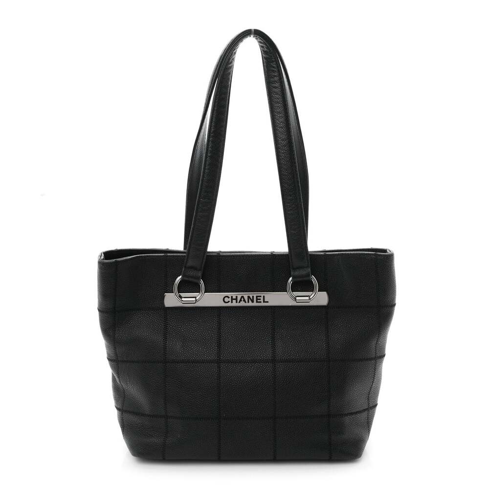 Chanel Caviar Square Stitched Tote #267401C97B